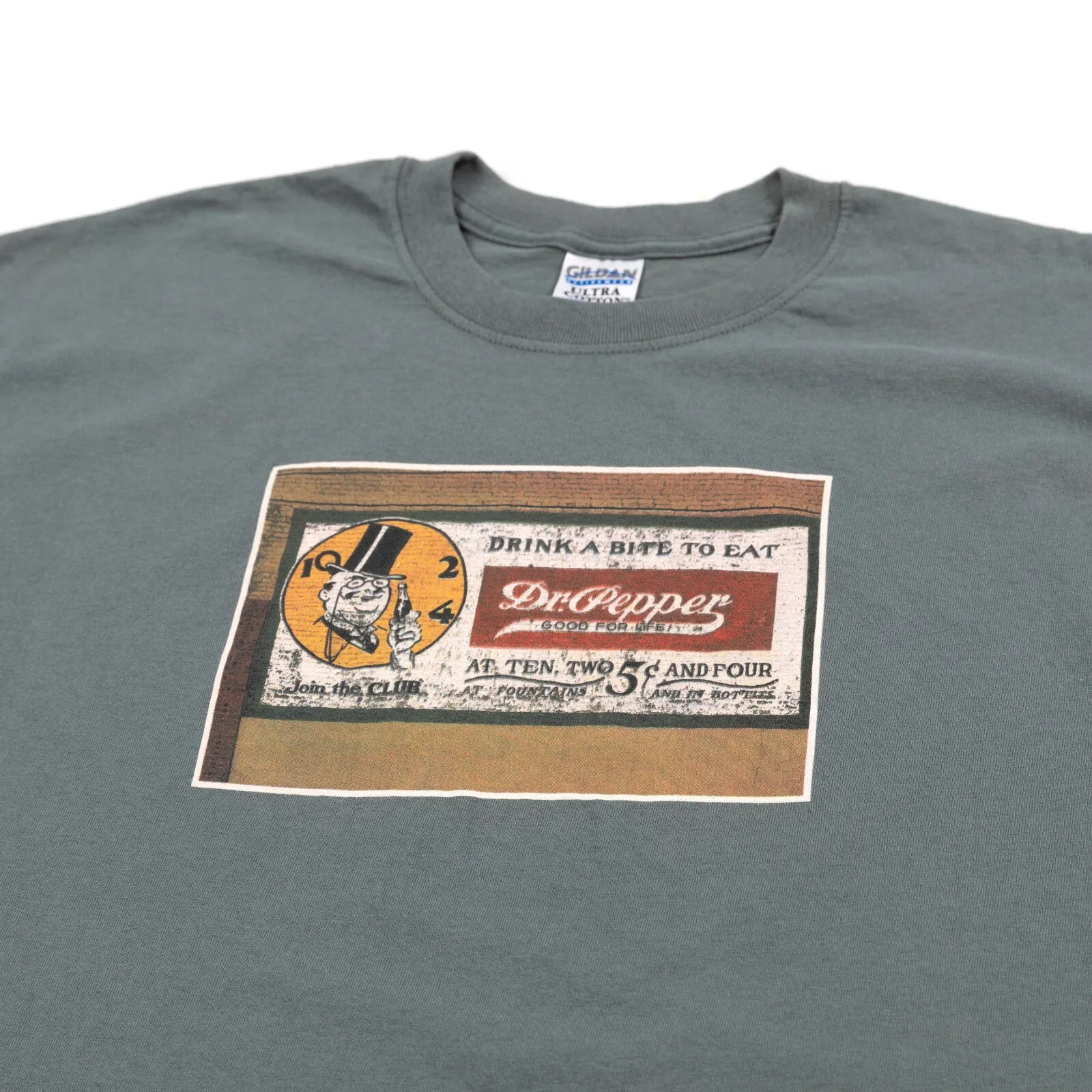 Винтажная футболка Dr Pepper Drink a Bite to Eat 2XL, бирюзовый графический ретро EUC Винтажная футболка Dr Pepper Drink a Bite to Eat 2XL, бирюзовый графический ретро EUC