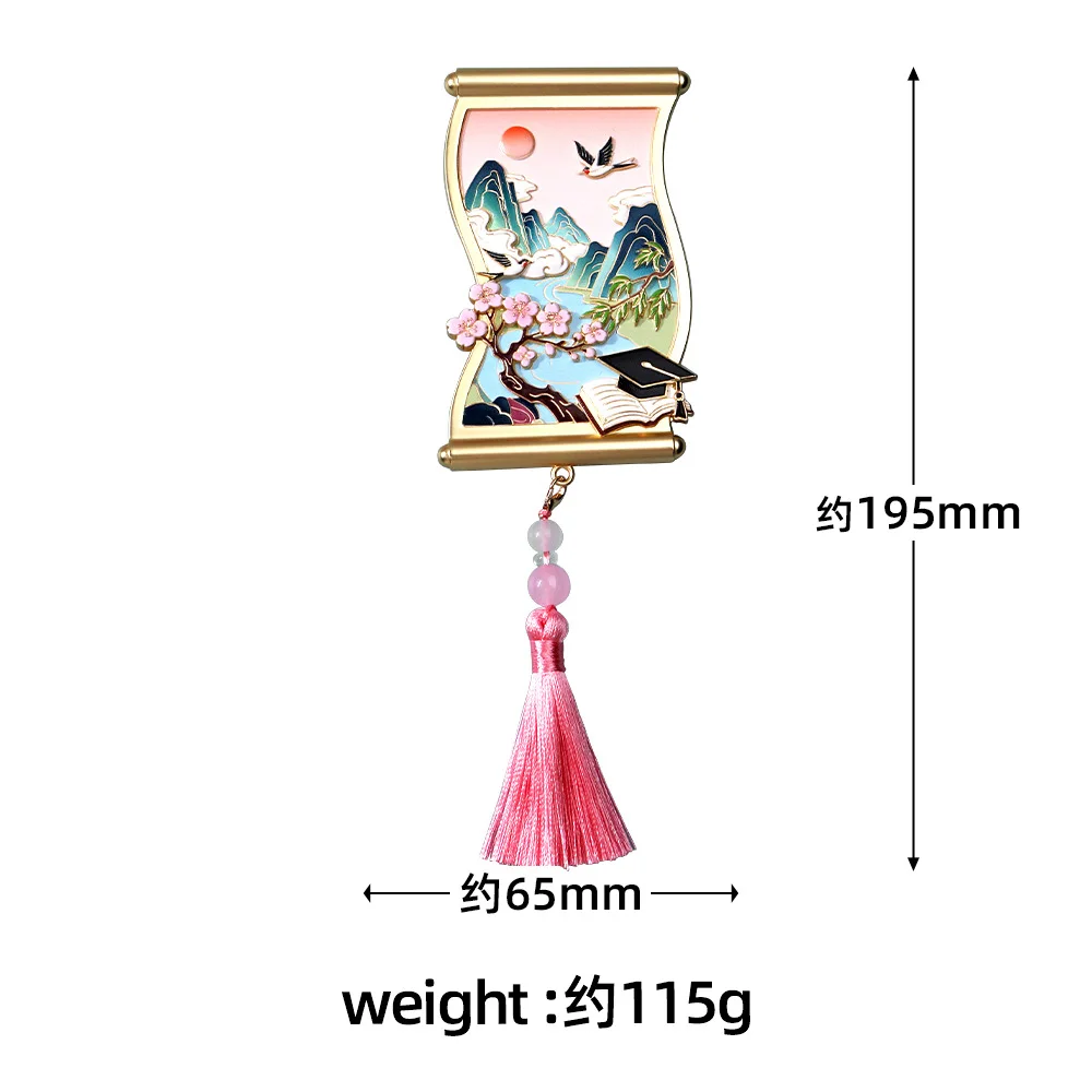 مرآة حمل معدنية عتيقة لتدفق المياه على نهر الجبال، هدية موسم التخرج المحمولة، مرآة محمولة للسفر