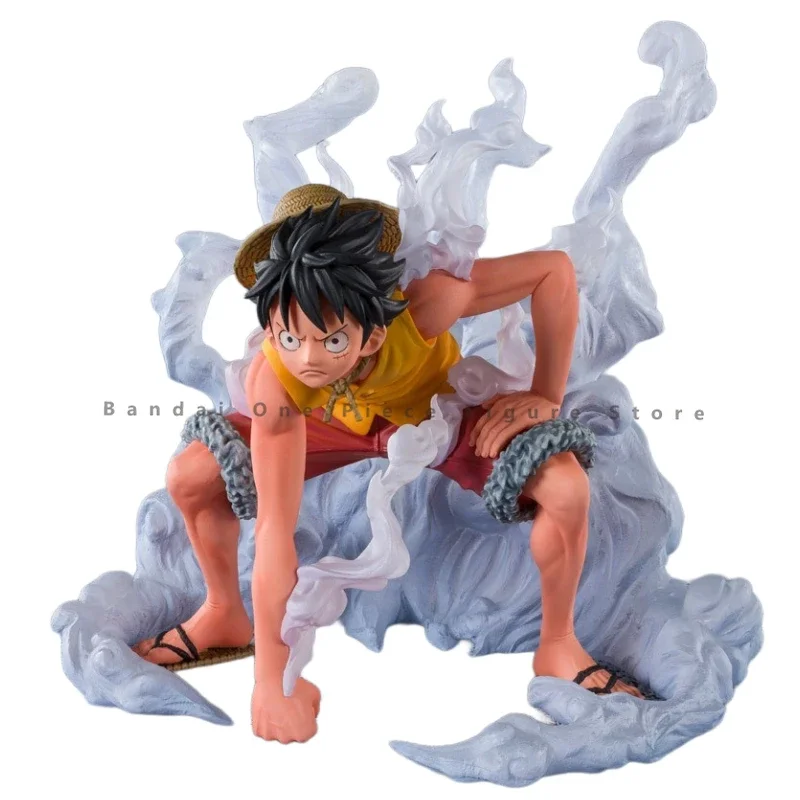 In Stock Original Bandai Figuarts ZERO EXTRA BATTLE Series Luffy Action Figures Animation Toys Gifts Model Collector Anime Hobby