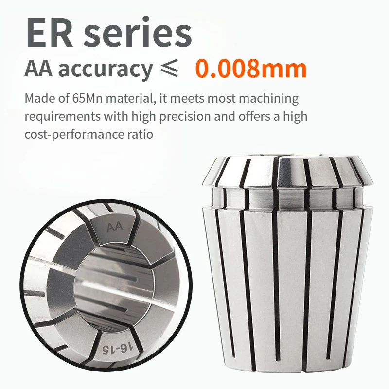 ER Collet Chuck ER25 Collet 1mm-20mm ER25 High Precision 0.008 er25 er Collet Set Tool Holder Bracket Tool Milling Cutter
