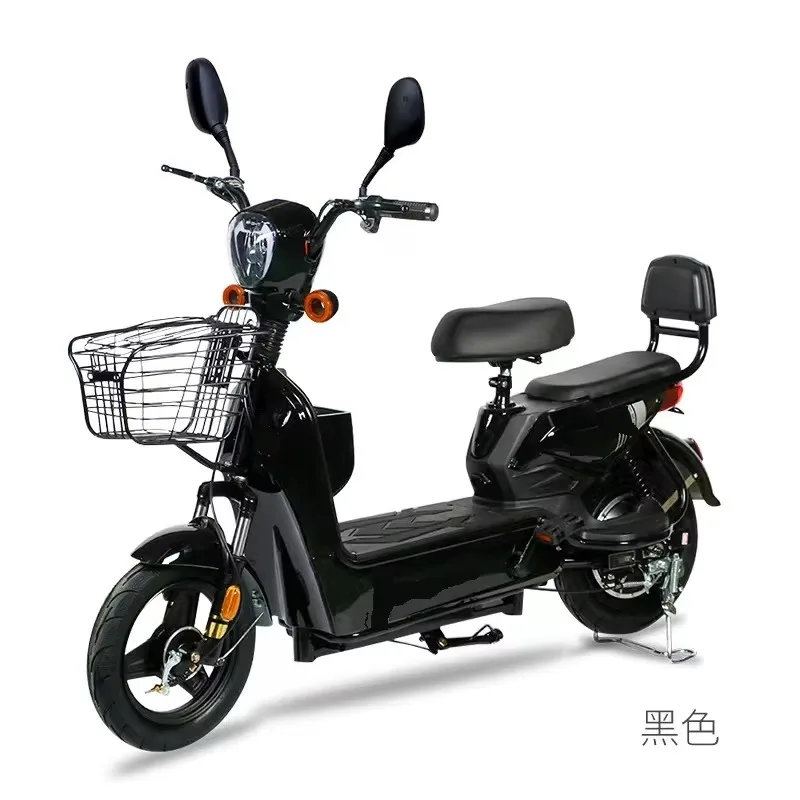 

2025 New Style 2025 Fashion Dual 14-inch Steel Frame Electric City Bike 350W 48v Factory Direct With Bluetooth Digital Display E