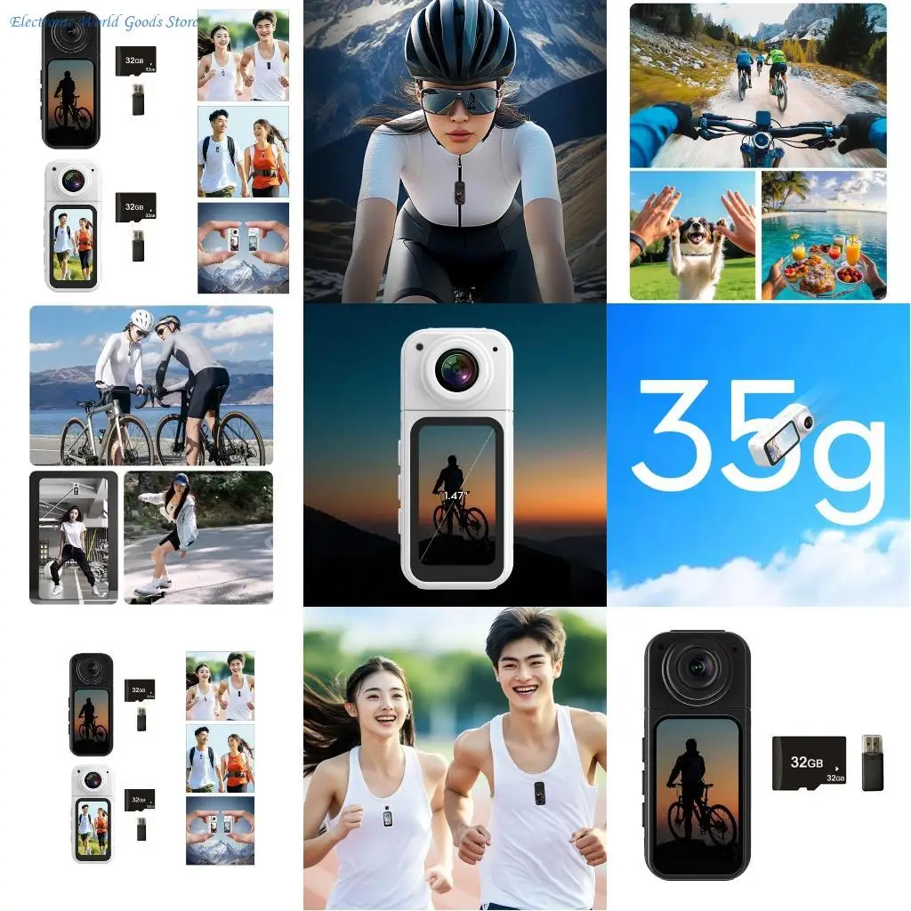 a3pdマグネティックサムモーションカメラ屋外ポータブルサイクリングカメラレコーダーwifiワイヤレスレコーディングサイクリング環境