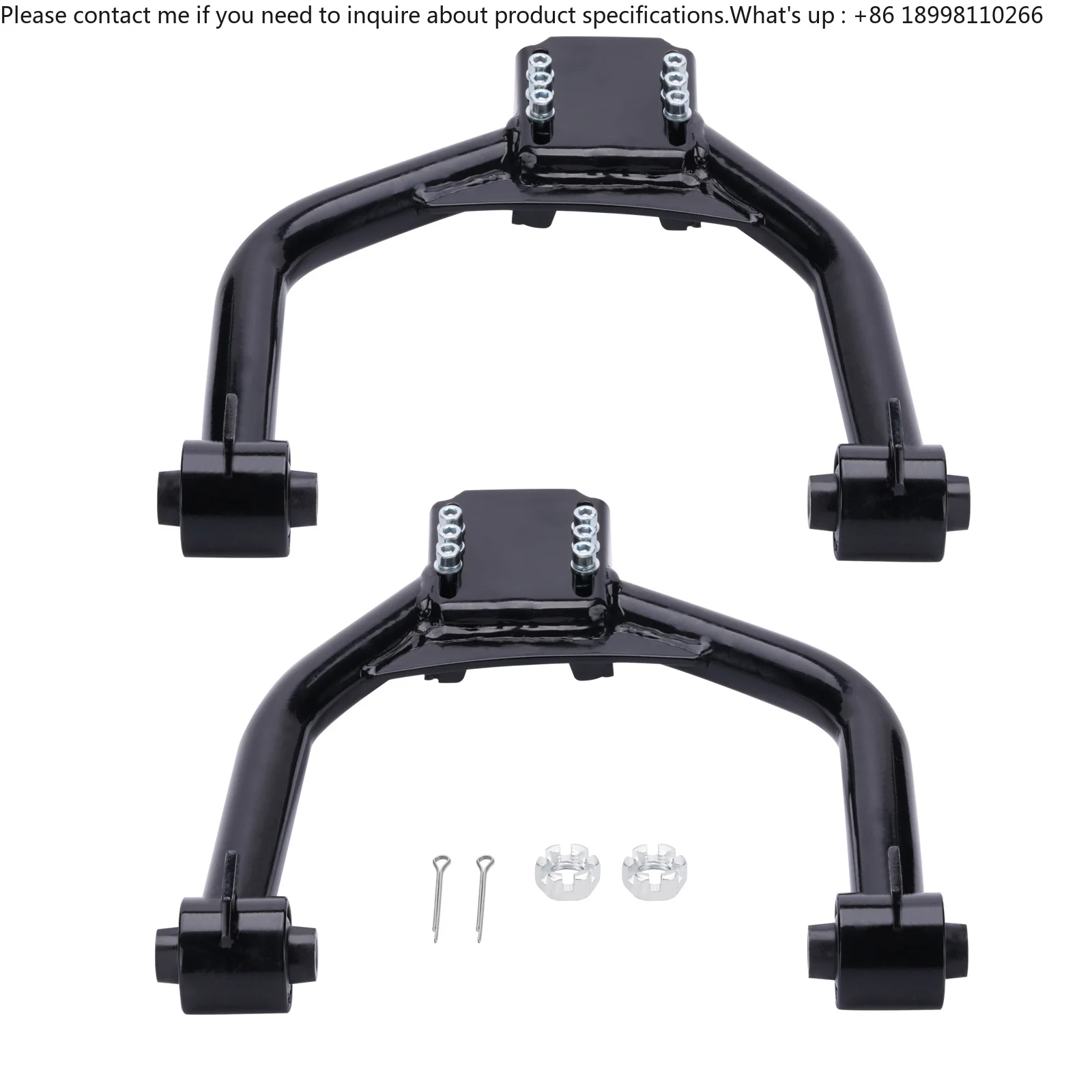 For 2x Adjustable Front Upper Control Camber Arms Kit for Dodge Charger Challenger Magnum 06-19 RWD