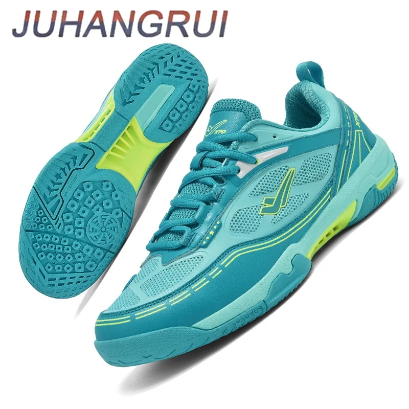 

Mens Womens Professional Badminton Shoes Competition Training Sneakers Anti-slip Table Tennis Shoes Breathable Lightweight