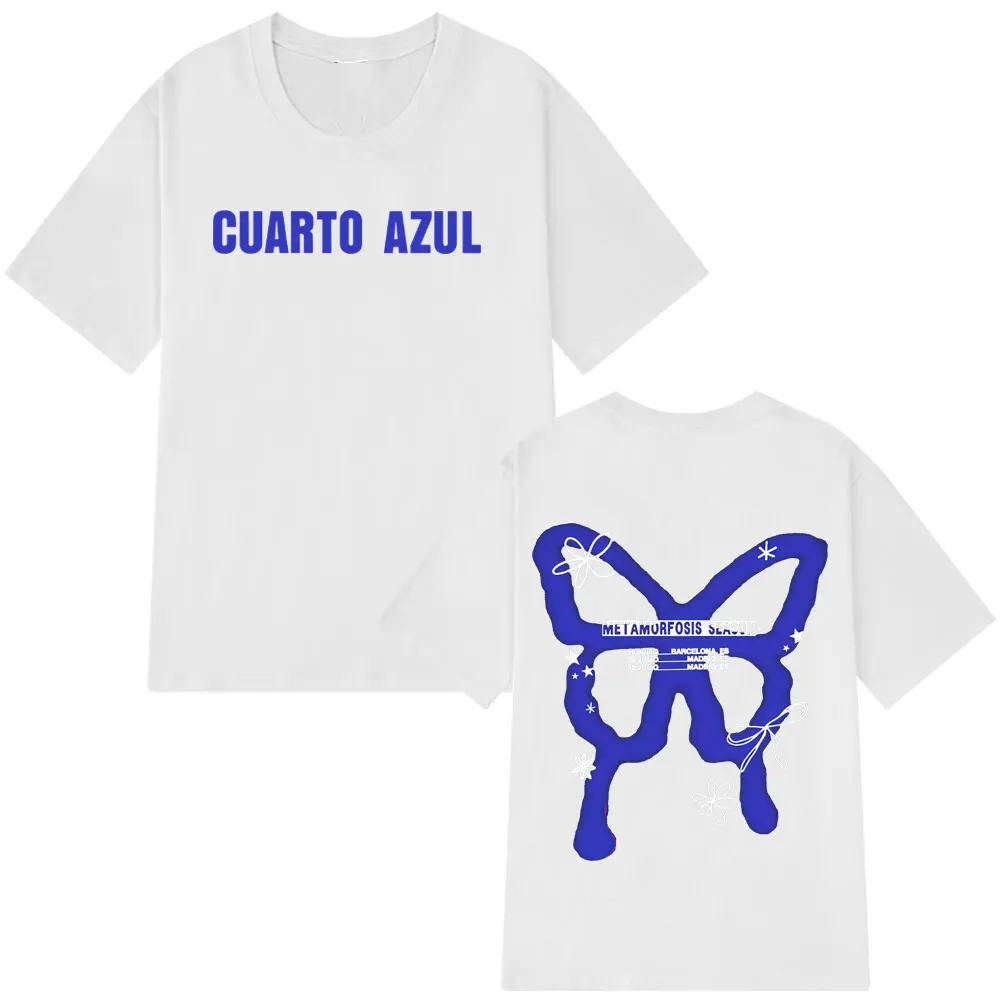 فراشة Aitana موضة الجرافيك تي شيرت الرجال النساء س الرقبة قصيرة الأكمام القطن تي شيرت الملابس الاتجاه الجمالي تي شيرتات قطن #3