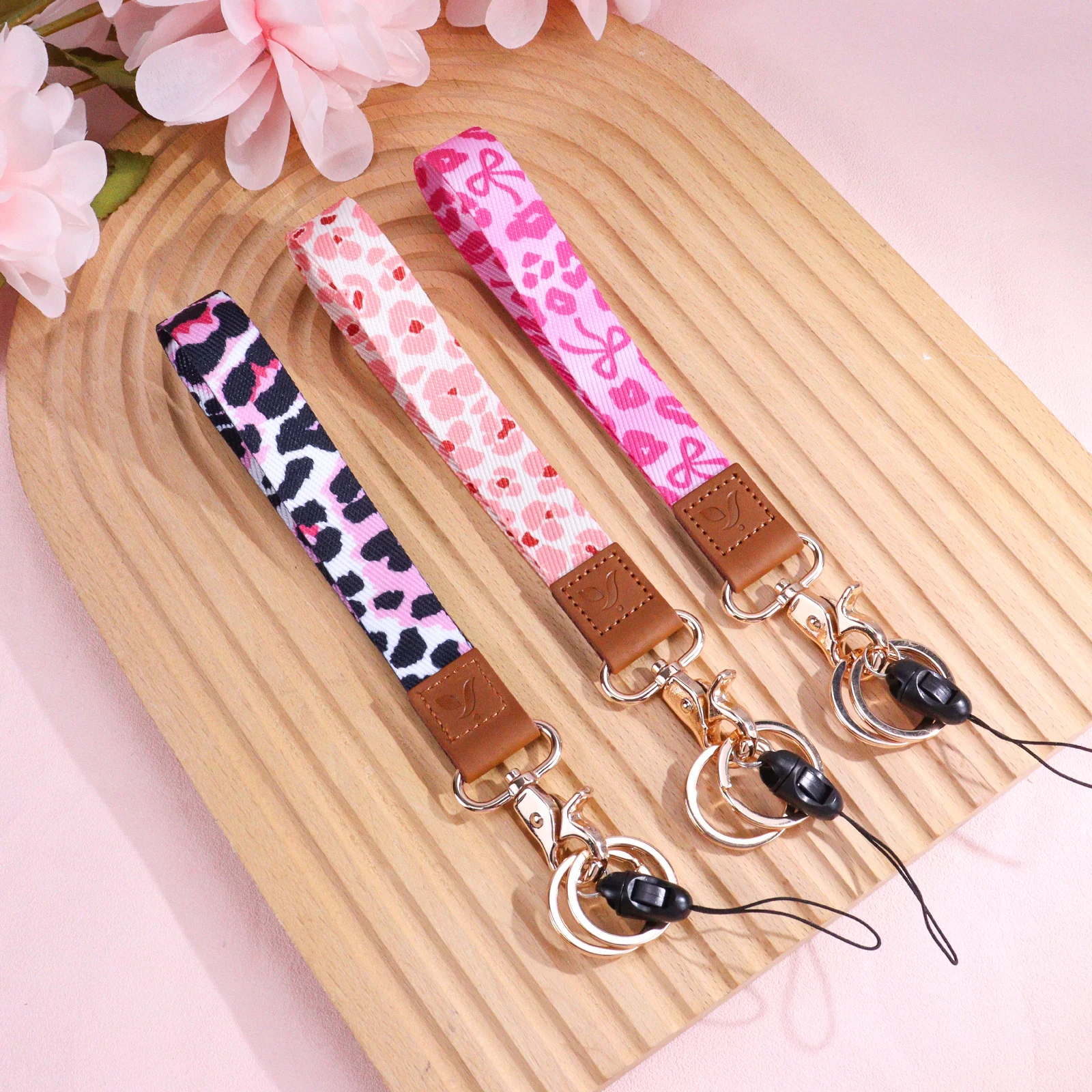 الجلود الهاتف الخليوي الجلود المعصم الحبل لحامل بطاقة الهوية لطيف البوليستر المعلم السوار الحبل الملحقات هدية