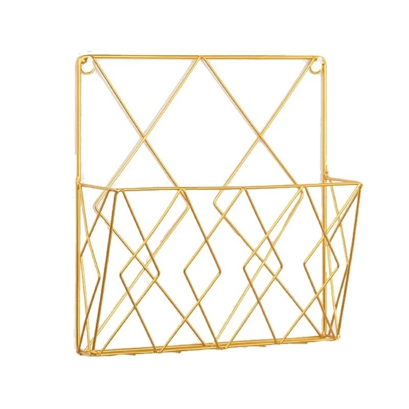 

Настенный держатель для журналов, металлический органайзер для писем и файлов, органайзер для дома, спальни, ванной комнаты,