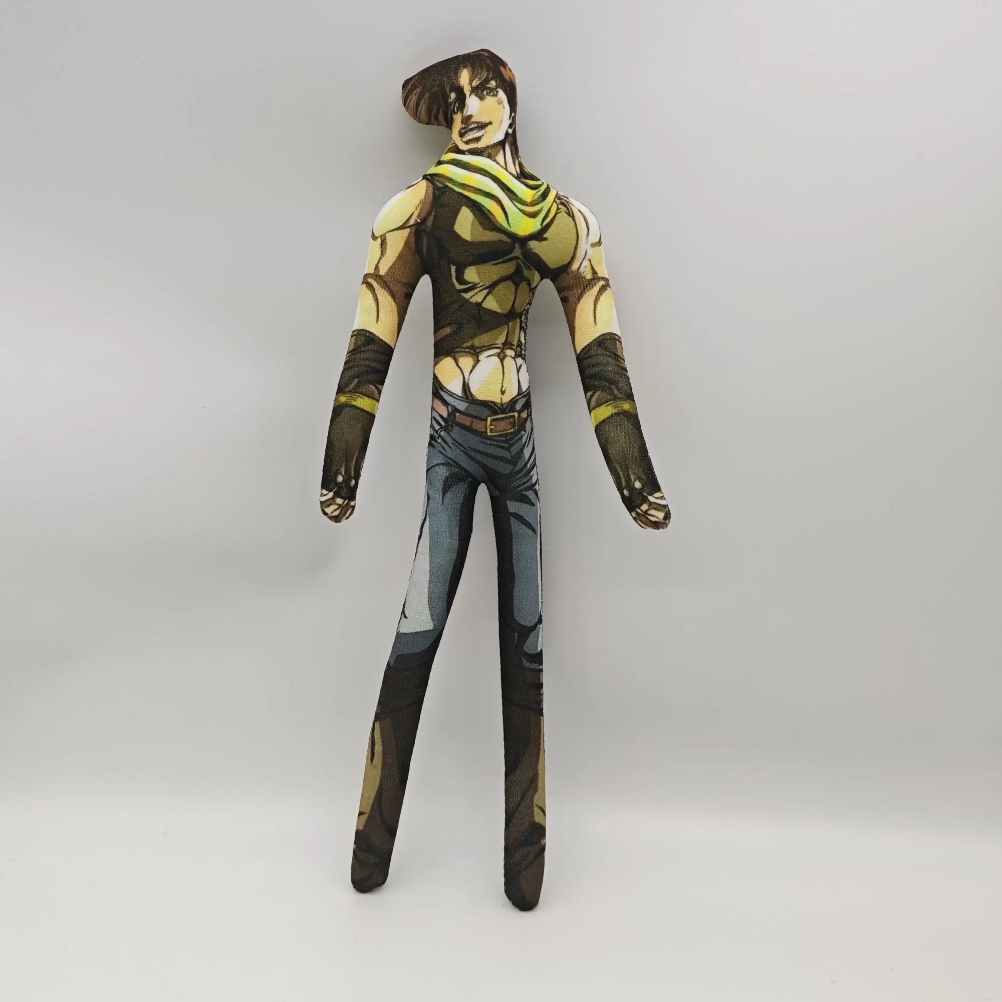28cmJoJo Jotaro Kujo Joseph Joestar Gyro Zeppeli Johnny Joestar Stuffed Doll Abstract Wire Skeleton Cosplay Fans Collection Gift