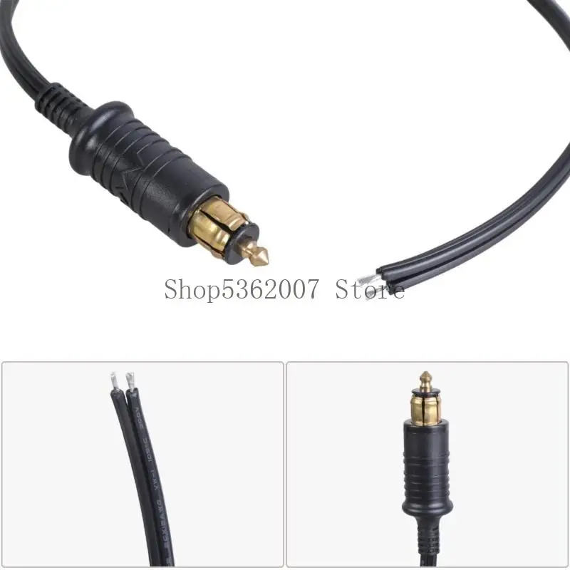 Câble cordon bouchon DIN 18AWG pour les systèmes navigation automobile accessoires LED 40JB