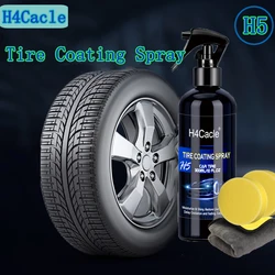 H5 Car Tire Wax Tire Brightener Blackening Durable Tire Coating Agent Cleaning and Maintenance Anti-aging Polish tyre polish