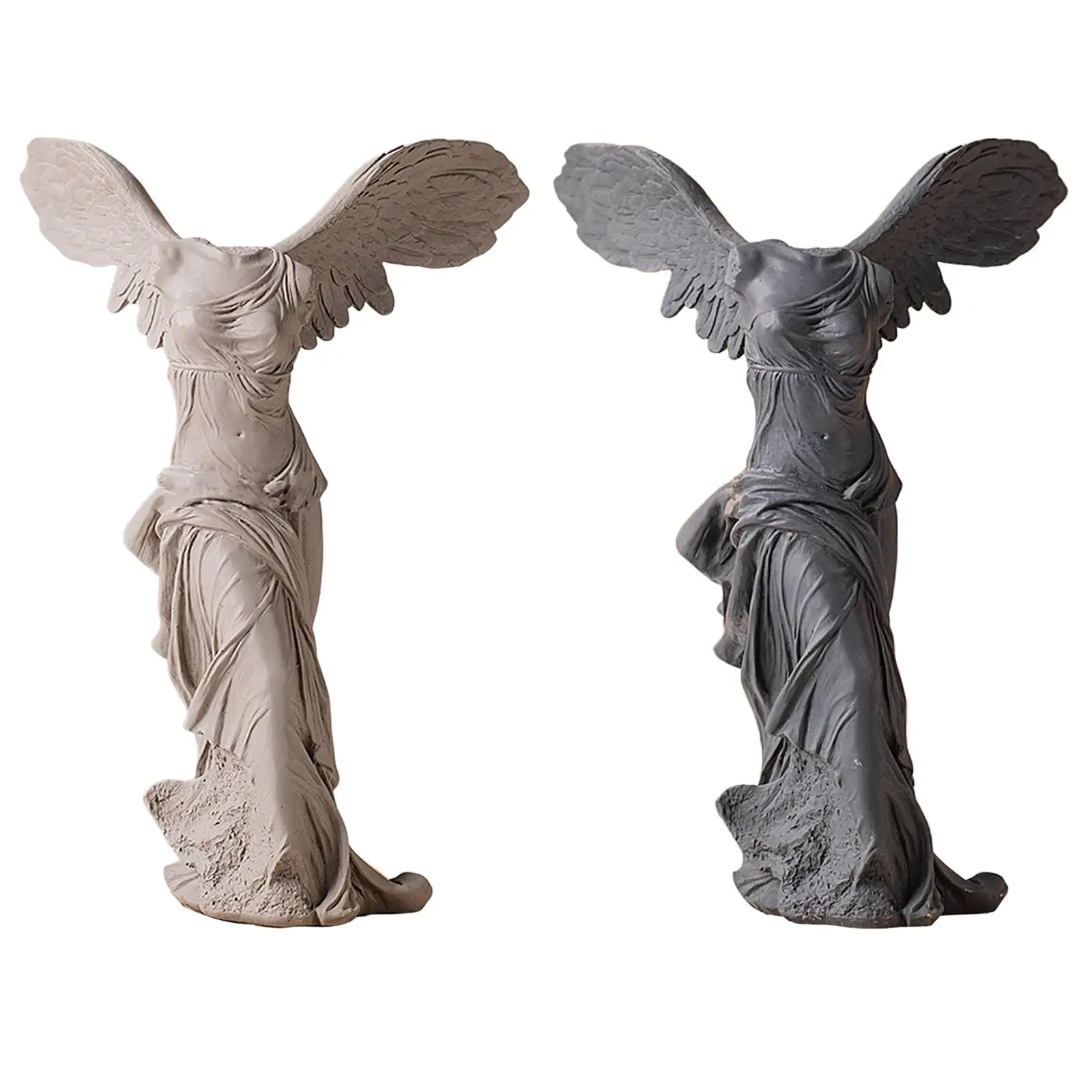 

Winged of Samothrace Statue Goddess Present for Living Room