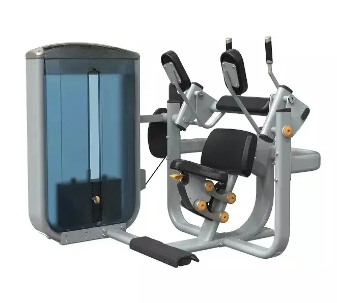 Commercial Strength Training Gym Abdominal Trainer Body Building Fitness Machine with Pin Load Selection for Crunch Exercise