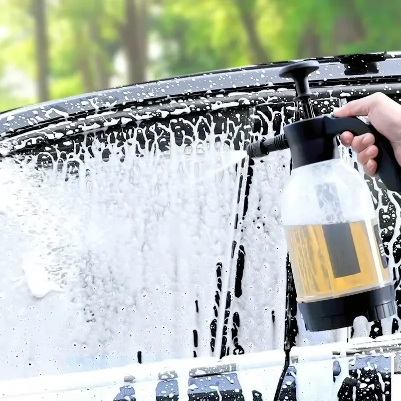 

Electric car wash foam spray bottle 2L High pressure spray bottle Snow Foam Cannon Motorized Spray Sprinkler Effortless Car Wash