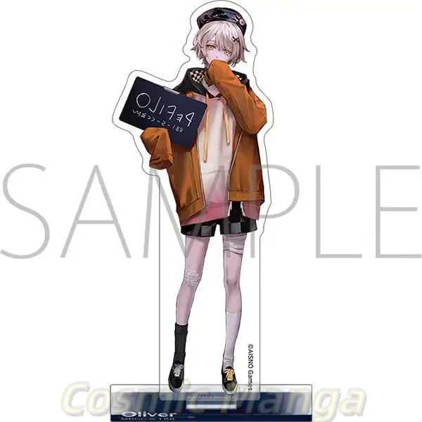 Genuine Path To Nowhere Anime Coquelic ZOYA Hella Hecate Cosplay Acrylic Card Brick Standing Sign Desk Ornament Gift Halloween - view 2