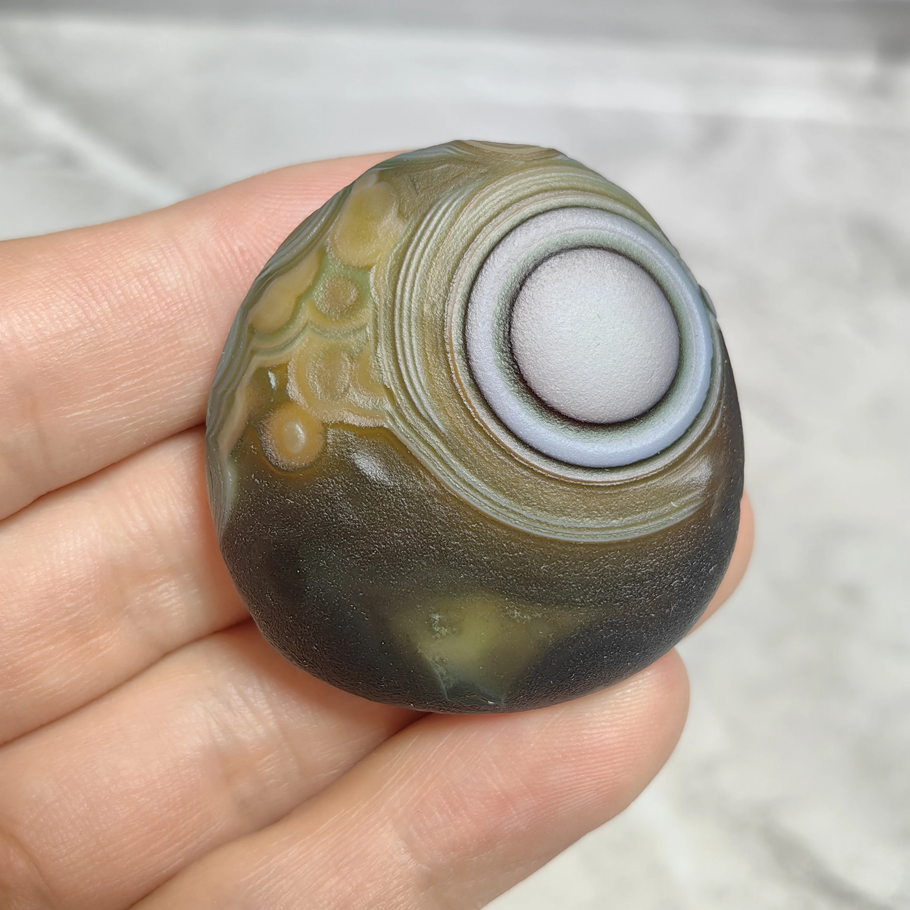 Natural Beads Gemstones Flower Wishing Agate Stones Color Agate for DIY Jewelry Making Home Decor Accessories Natural Minerals