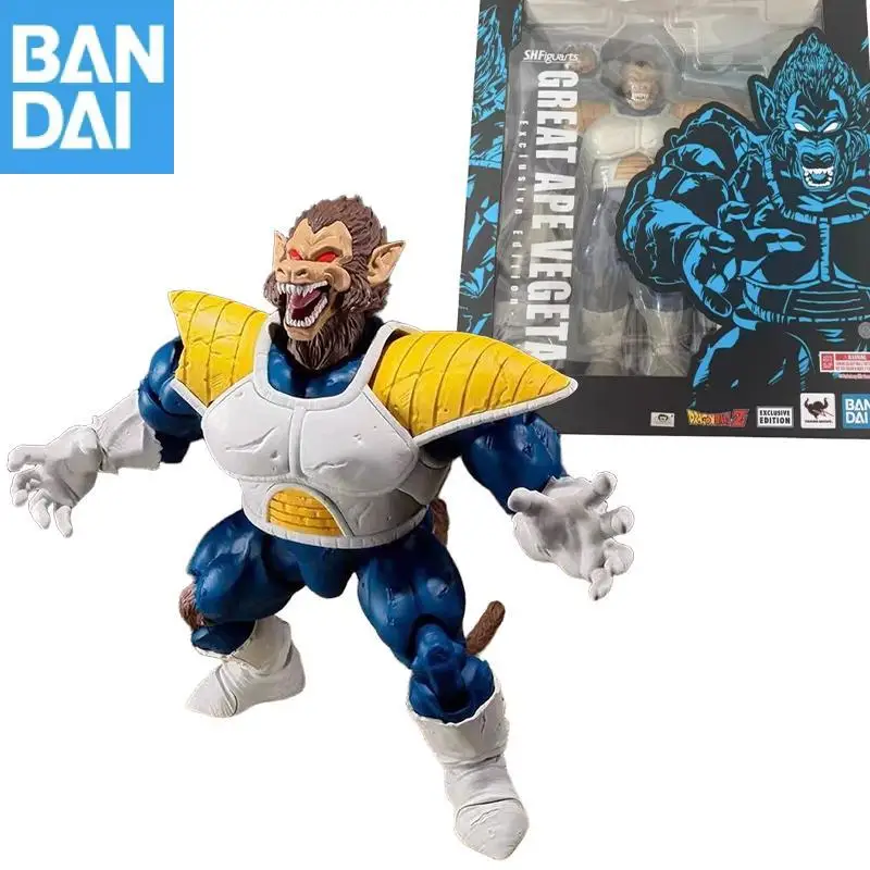 

Genuine Bandai S.h.figuarts Dragon Ball Z Great Ape Vegeta Excluslve Edltion 31Cm Pvc Action Figure Model Collector Toy Gift ﻿