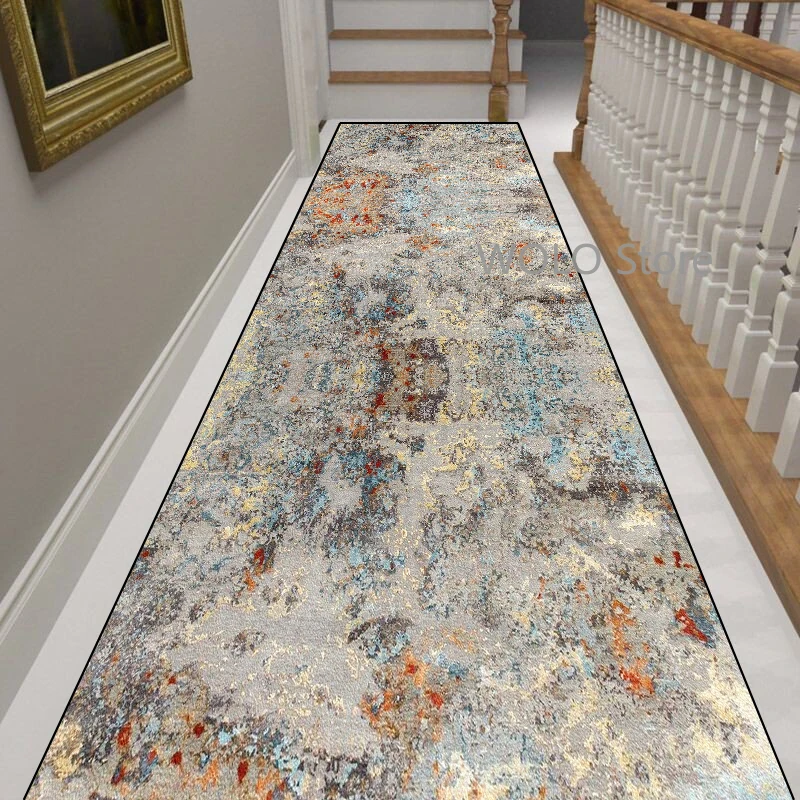 Corridor Runner Carpets for Hallway Living Room Decoration Home Aisle Floor Mats Luxury Entryway Decor Area Long Strip Rug