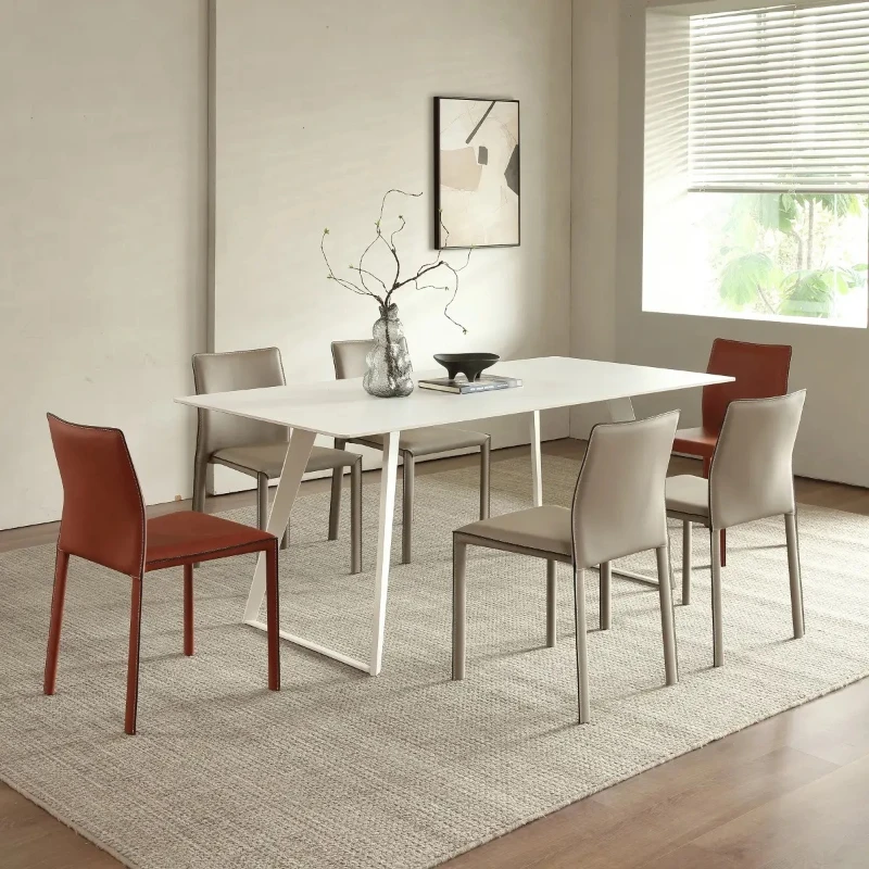 كراسي تناول الطعام في مطعم الفندق، كراسي طعام حديثة للحفلات، أثاث على الطراز الإيطالي البسيط Cadeiras Lscy