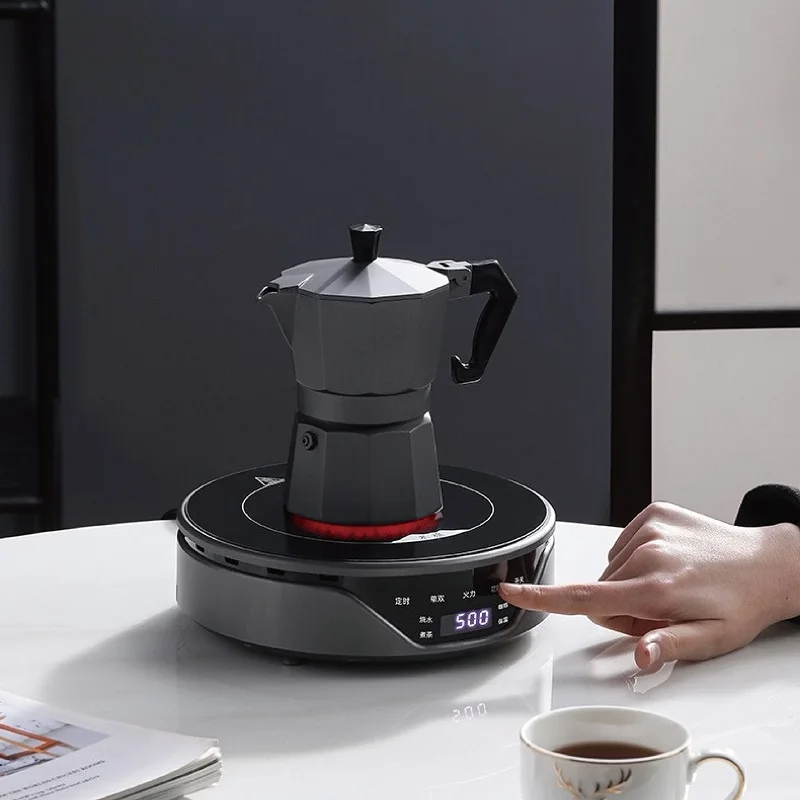 220V Electric Ceramic Stove Tea Stove Electric Hot Plate Heater Stove 4 Gear Coffee Heating Furnace Mini Tea Maker Water Boiler