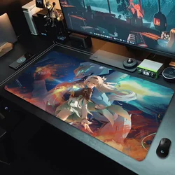 Honkai Star Rail Firefly Gaming Mouse Pad, Grande Deak Gaming Mat, Presente para meninos, Almofada de venda quente