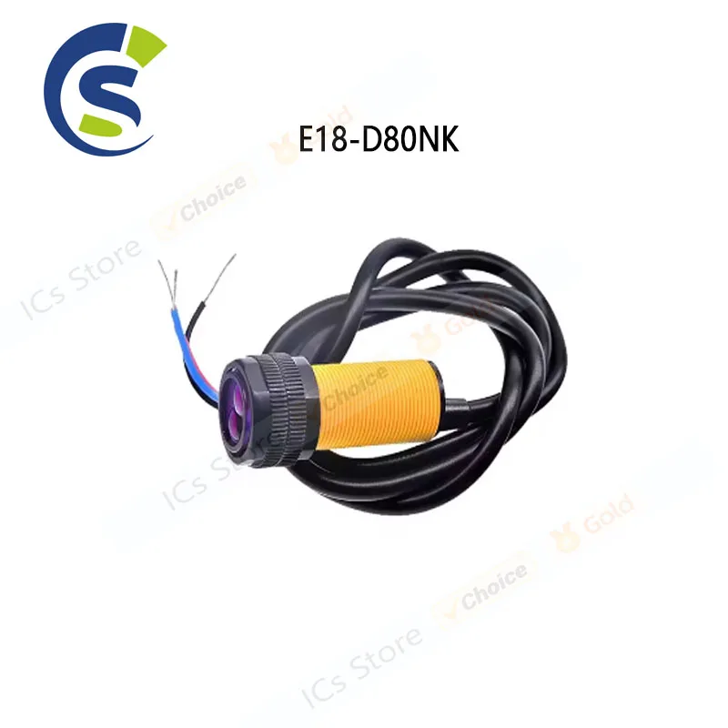 10PCS/LOT NEW ORIGINALInfrared Obstacle Avoidance Sensor Module IR Senor E18-D80NK
