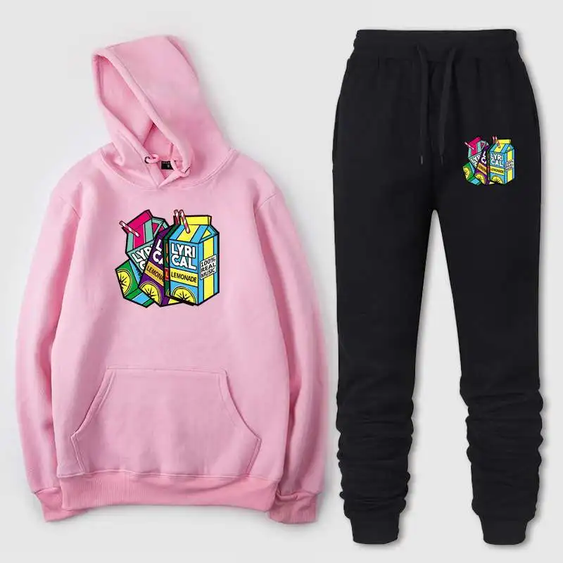 

Новый модный спортивный костюм для мужчин: толстовка и брюки в стиле хип-хоп для осени