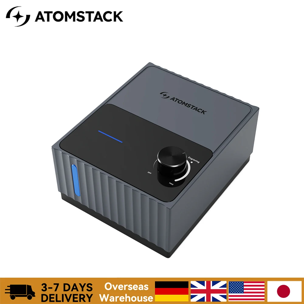 Atomstack Laser Engraver Air Assist 60L/Min for CNC Laser Cutter Printer 70W For A20/A40/A10/A48/A24/A12 3D Woodworking Tools