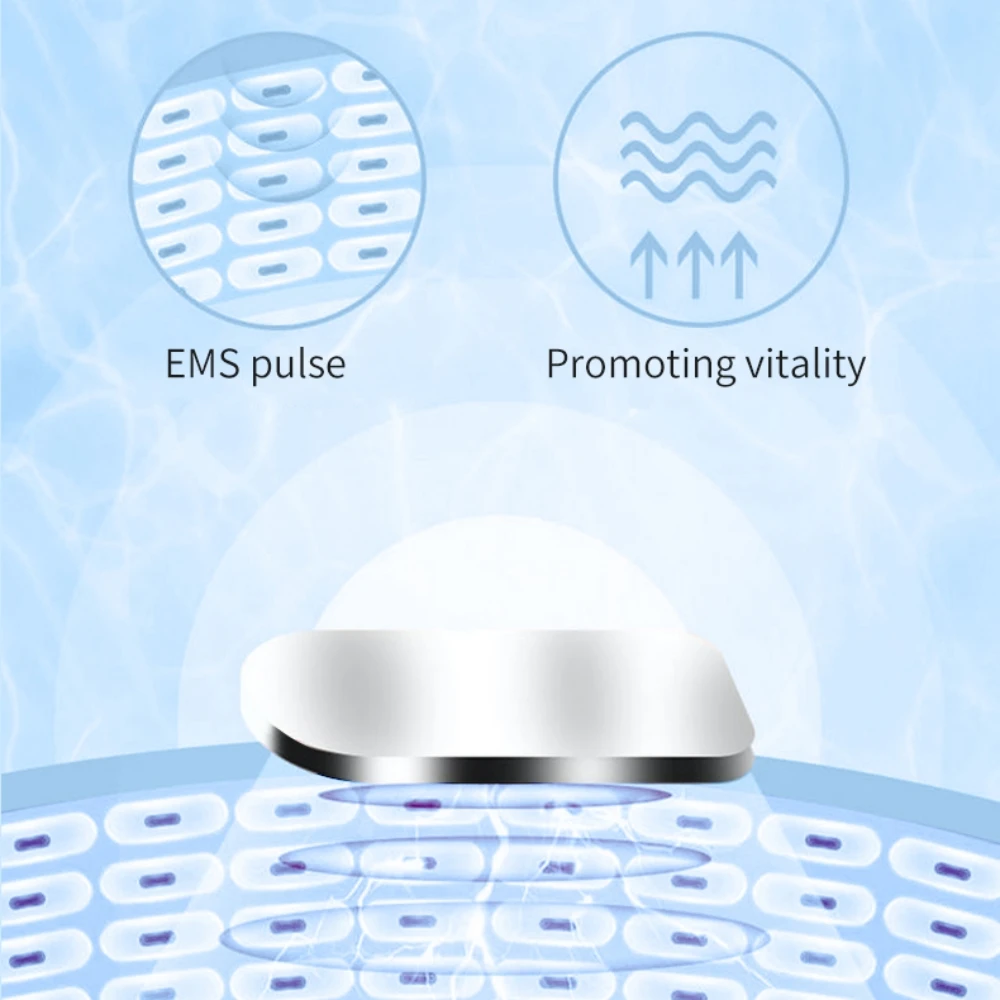 เครื่องนวดอุปกรณ์ความงามหน้ารูปตัววีไฟฟ้าอัจฉริยะ EMS เครื่องนวดกระชับหน้าช่วยขจัดกระชับผิวบริเวณคางสองชั้น