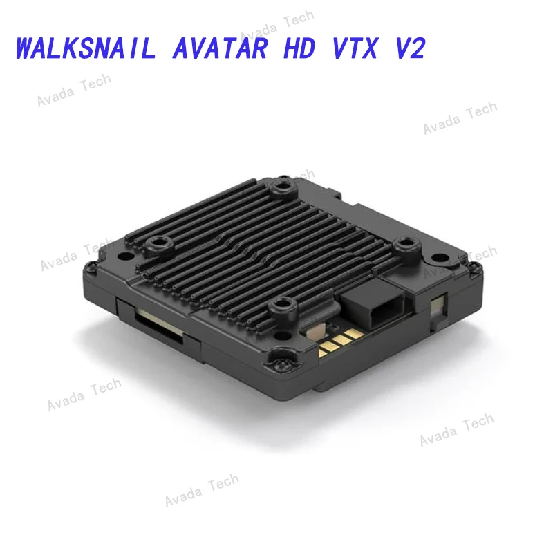 Avada Tech Walksnail Avatar HD VTX V2 Module System 8G(Without Gyroflow) /32G(With Gyroflow) Record 1080P/720P HD Fly Video