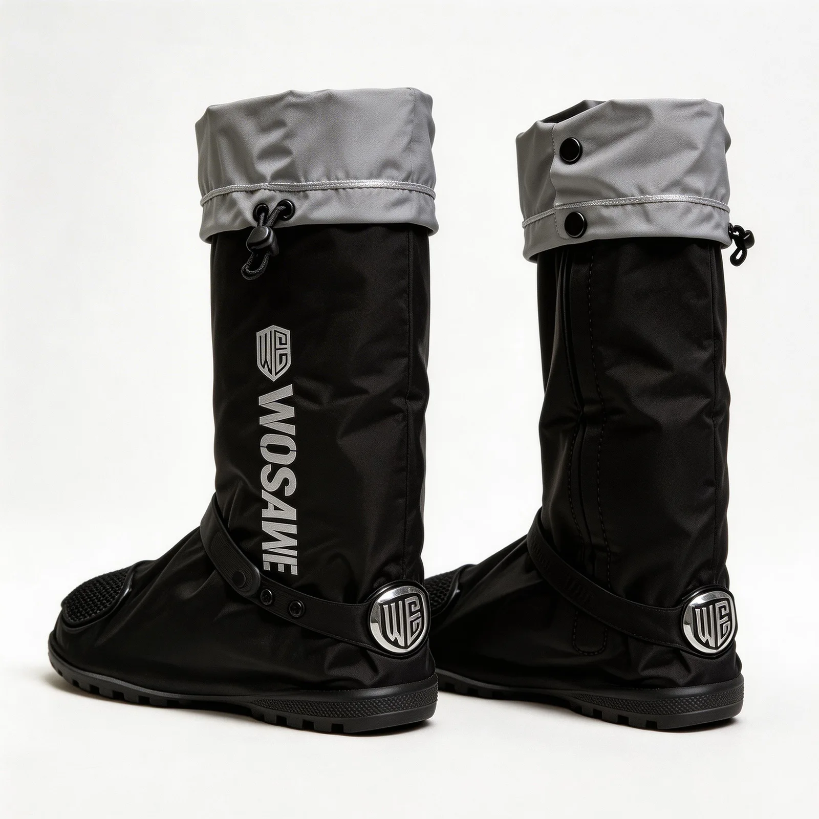 Kép 6: WOSAWE Biciklizés cipők fedezze Vízálló overshoes csúszásgátló szélálló Bicaj cipők fedezze Bicikli accessor Havazik Esős Cipőtisztító fedezze