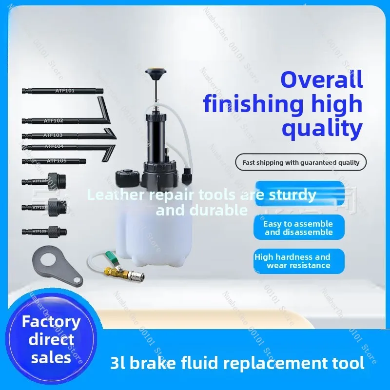 3L Transmission Fluid Change Tool Kit, Automotive Transmission Oil Extractor Dispenser, Auto Repair Tool Set