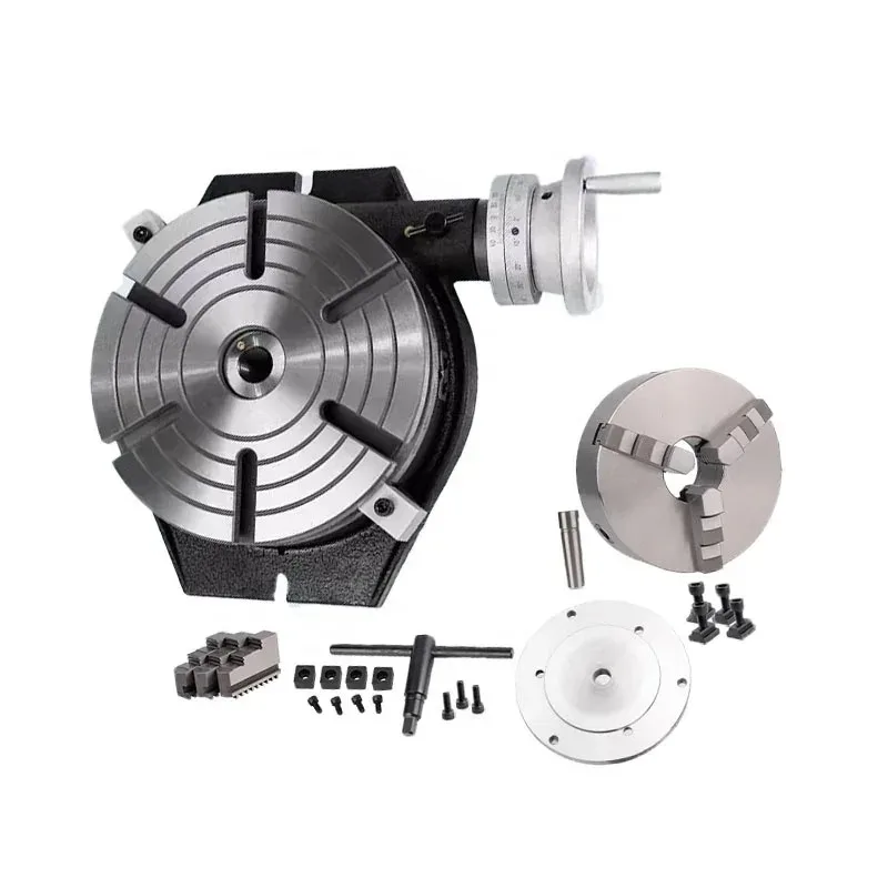 

TS400A Horizontal Rotary Table Divider with K11320 Lathe Chuck for Cnc Dilling Milling Boring Engraving Machine
