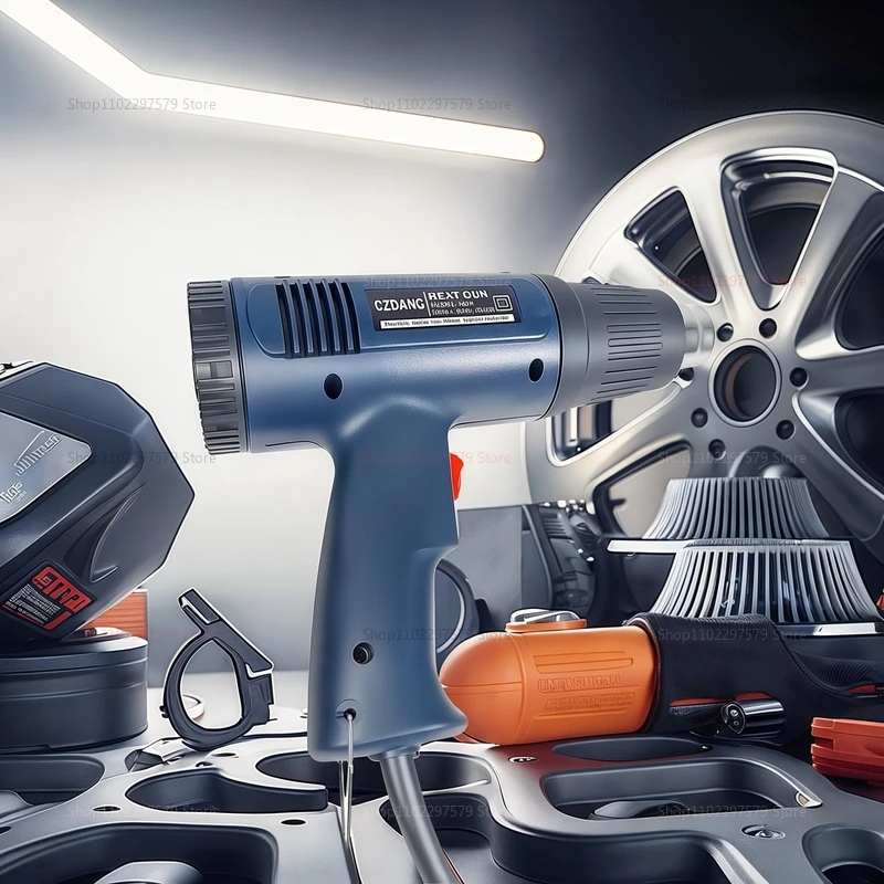 Промышленный тепловой пистолет - многоцелевой осушитель горячего воздуха для пайки, термоусадочной упаковки, удаления краски и поделок своими руками