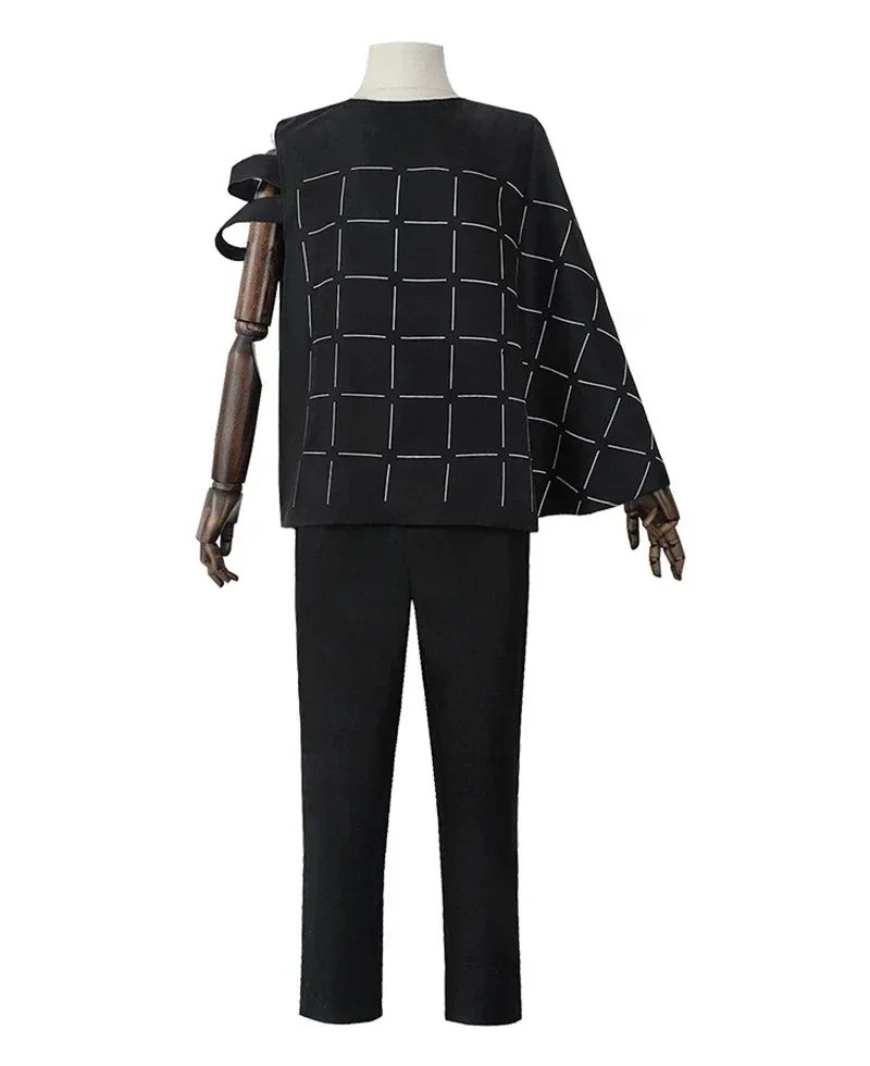 أزياء Jujutsu Kaisen Mahito التأثيرية أزياء أنيمي Pruik Top Broek Pak Halloween Kostuum Voor Mannen Carnaval Feest Rekwisieten