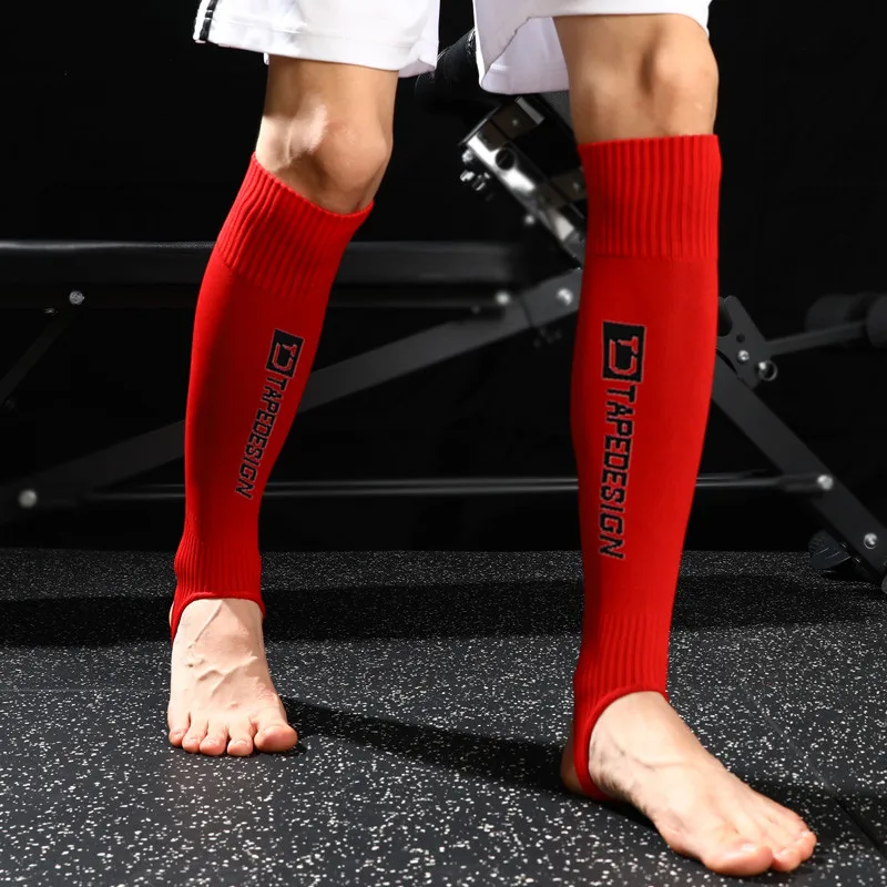 long-style Soccer Football Shin Guard Teens Socks Pads Professional Shields Legging Shinguards Sleeves Protective Gear