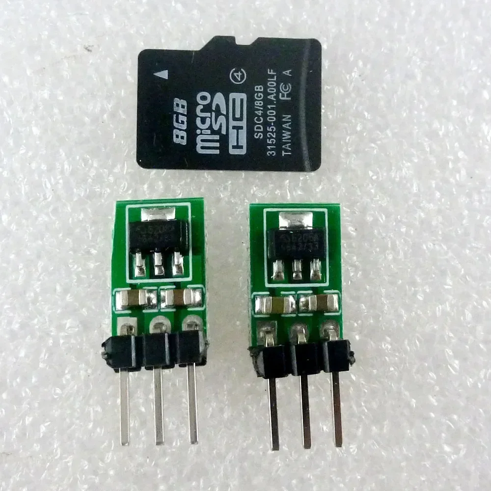 2 pces dd0403ma 3.3-6v a 3v 3.3v DC-DC conversor step-down fonte de alimentação buck ldo módulo repl AMS1117-3.3 placa de fonte de alimentação