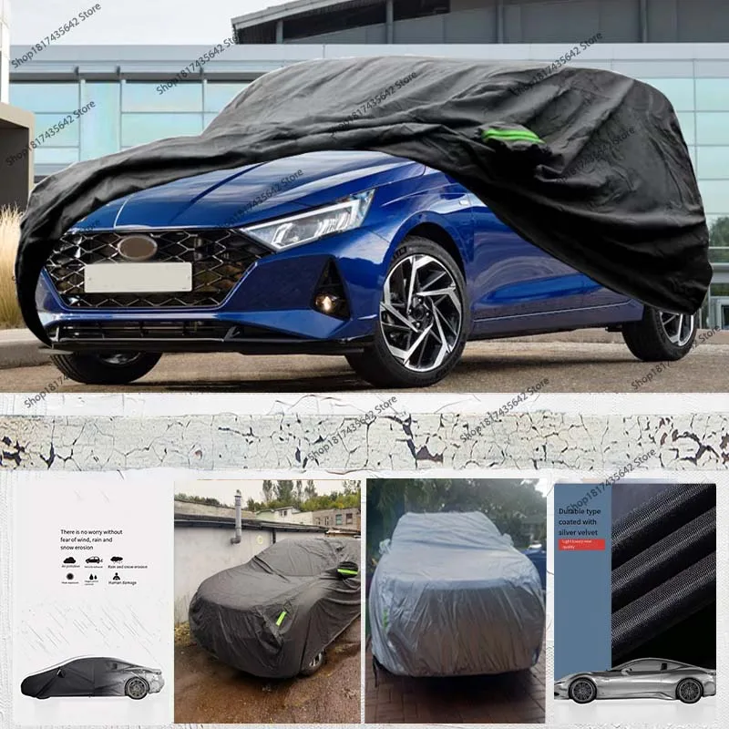 

Protective Full Cover for Hyundai I20 2014-2021 Sunshade Dustproof Waterproof Windproof Protection Outdoor Full Coverage