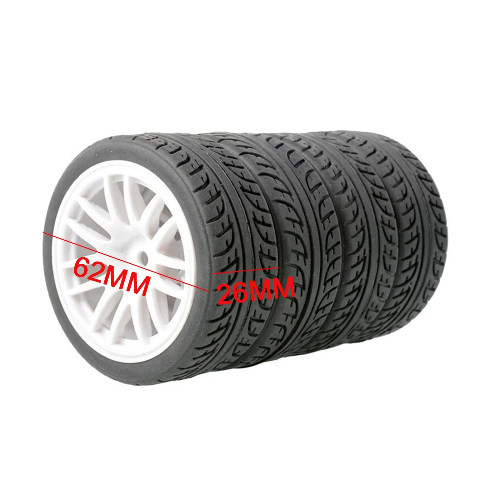 Pneus de voiture RC 1/16 1/12 1/14, roues de modification et de mise à niveau pour 124019