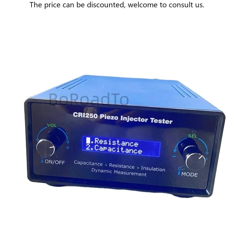 

CRI250 Piezo Common Rail Injector LCR Pulse Tester Crystal Resistance Capacitance Insulation Dynamic Lift Travel Test