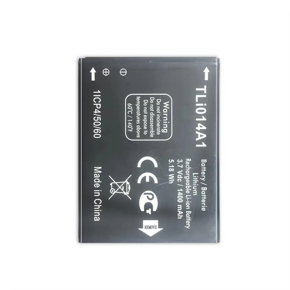 Bateria de substituição 1300mah tli014a1 cab31p0000c1 para alcatel one touch 4033d 4032d pop c3 pixi 4007d by71 smartphone