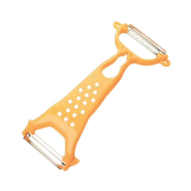 Multi-function Grater Peeler Kitchen Vegetable Carrot Gadgets Fruit Paring Knives Double Head Peeler Dropship