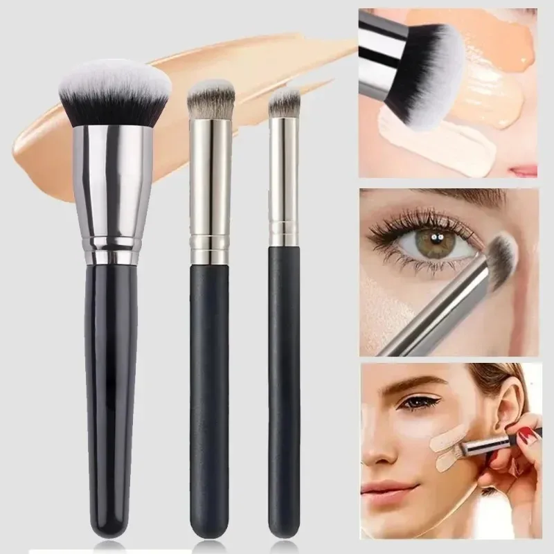 Neuer professioneller Präzisions-Concealer-Foundation-Pinsel, tragbarer Kosmetikpinsel mit weichen Borsten für das tägliche Basis-Make-up