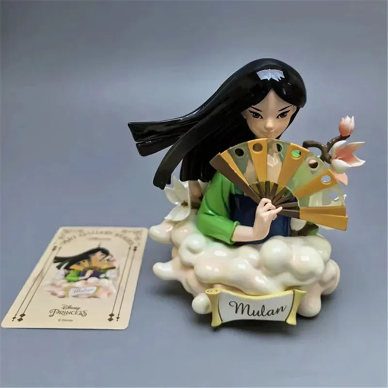 Spot Disney Art Reflection Series Blind Box Dekoration umgebende Puppe Puppen Weißer Schnee Ariel Mulan Weihnachten Geburtstagsgeschenk