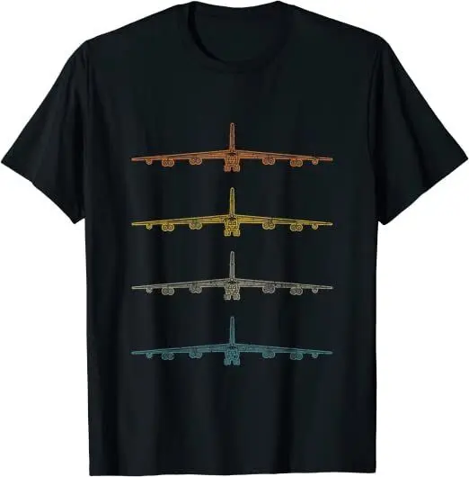 

NEW LIMITED Retro B-52 Airplane Vintage Design Great Gift Idea Tee T-Shirt S-3XL