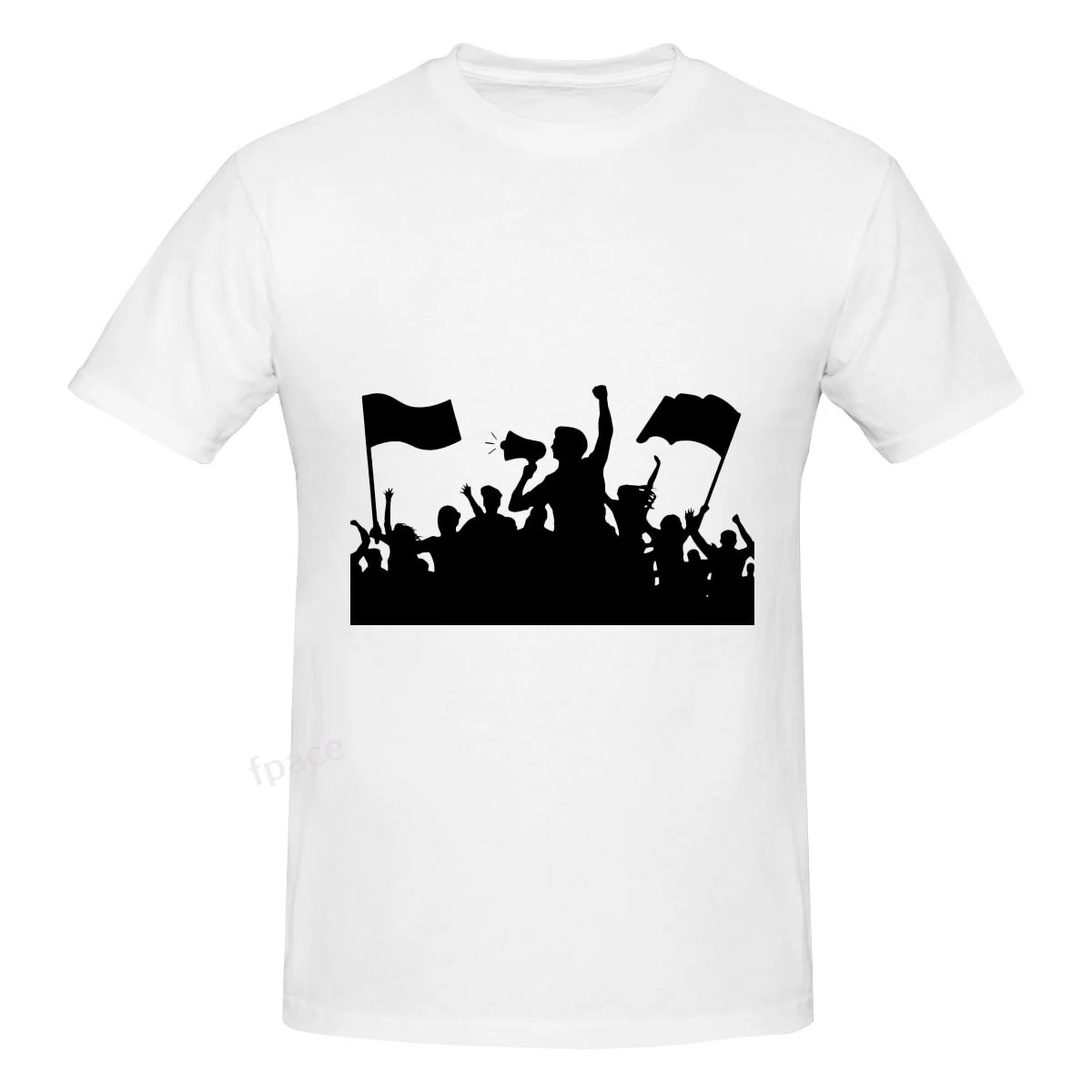 

WE NEED FREEDOM Casual Cotton Summer Men Clothing Tops Men's Basic Short Sleeve T-Shirt