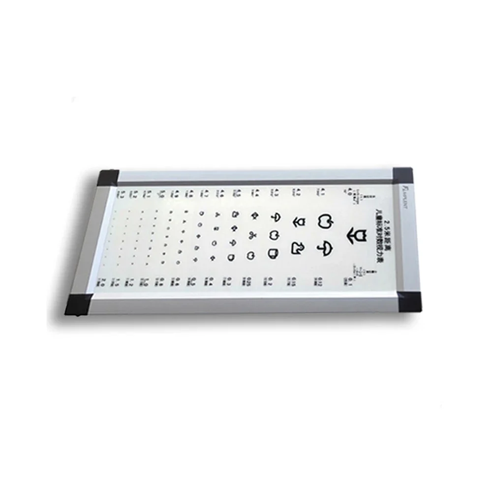 quality LED children visual acuity eye test chart