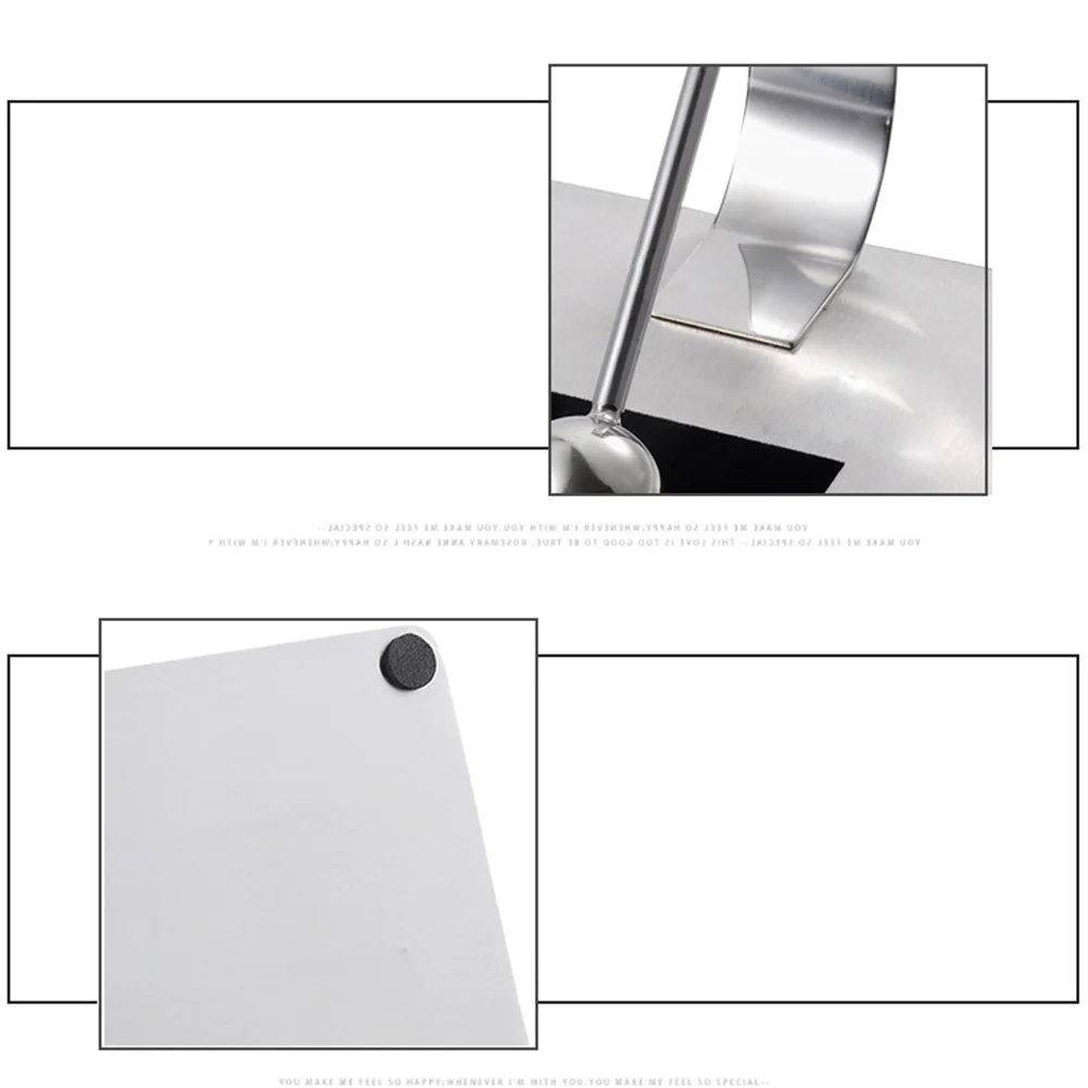 

Stainless Steel Tissue Box Cover Square Paper Towel Holder for Home Office Kitchen Living Room Decor Small Size