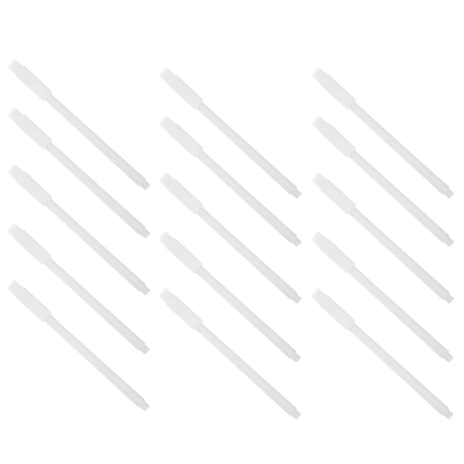 

15 Pcs White Chalk Pen Liquid Marker Erasable Blackboard Brush Tip Pens Students Craft Writing Glass Markers Stationery
