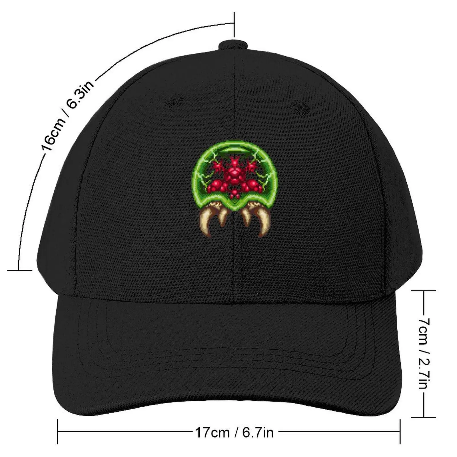 Super Metroid - Giant MetroidCap Baseball Cap New In The Hat Cosplay For Girls Men's