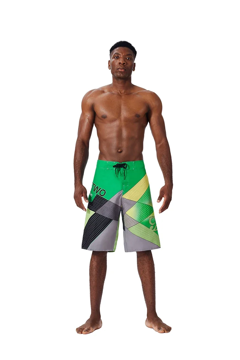 Sommer-Shorts für Herren in den Größen 30-44, lässige, atmungsaktive Jogging- und Fitnesshosen, lockere bedruckte Boardshorts, Surf- und Strandhosen, Badehosen – Detail 13